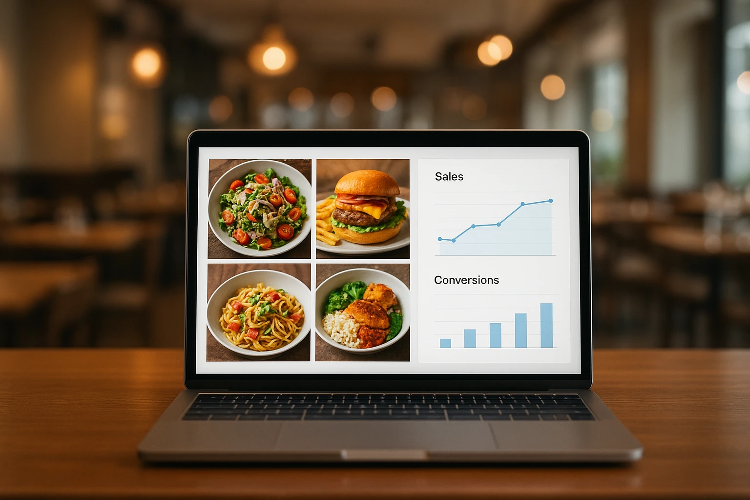Close the Loop: Tie Food Imagery to Analytics and Sales
